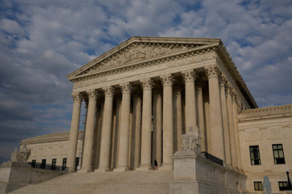 FILE PHOTO: U.S. Supreme Court building in Washington