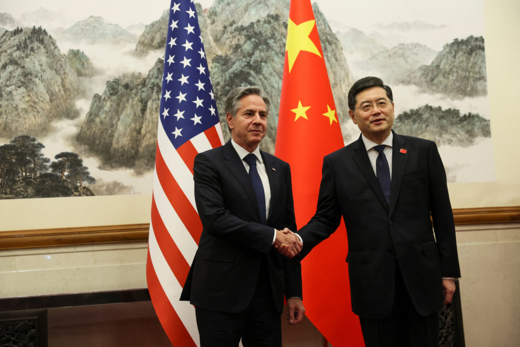 U.S. Secretary of State Antony Blinken visits China