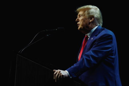 The National Rifle Association (NRA) annual meeting is held in Indianapolis