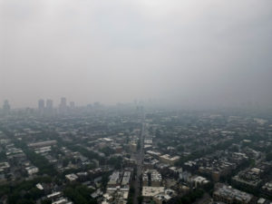 Chicago blanketed by haze from Canada blazes