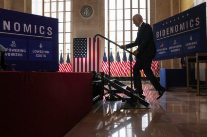 U.S. President Joe Biden visits Chicago