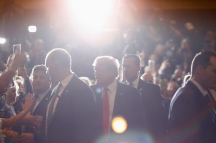 Former U.S. President Donald Trump indicted by a Manhattan grand jury