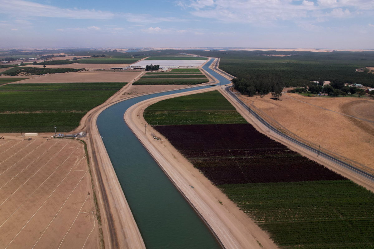 Solar panels built over water canals seem like a nobrainer. So why