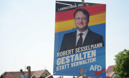 Far-right AfD wins vote to lead district in East German federal state of Thuringia for first time