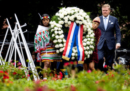 King of the Netherlands formally apologizes for country's role in slavery on 150th anniversary of abolition