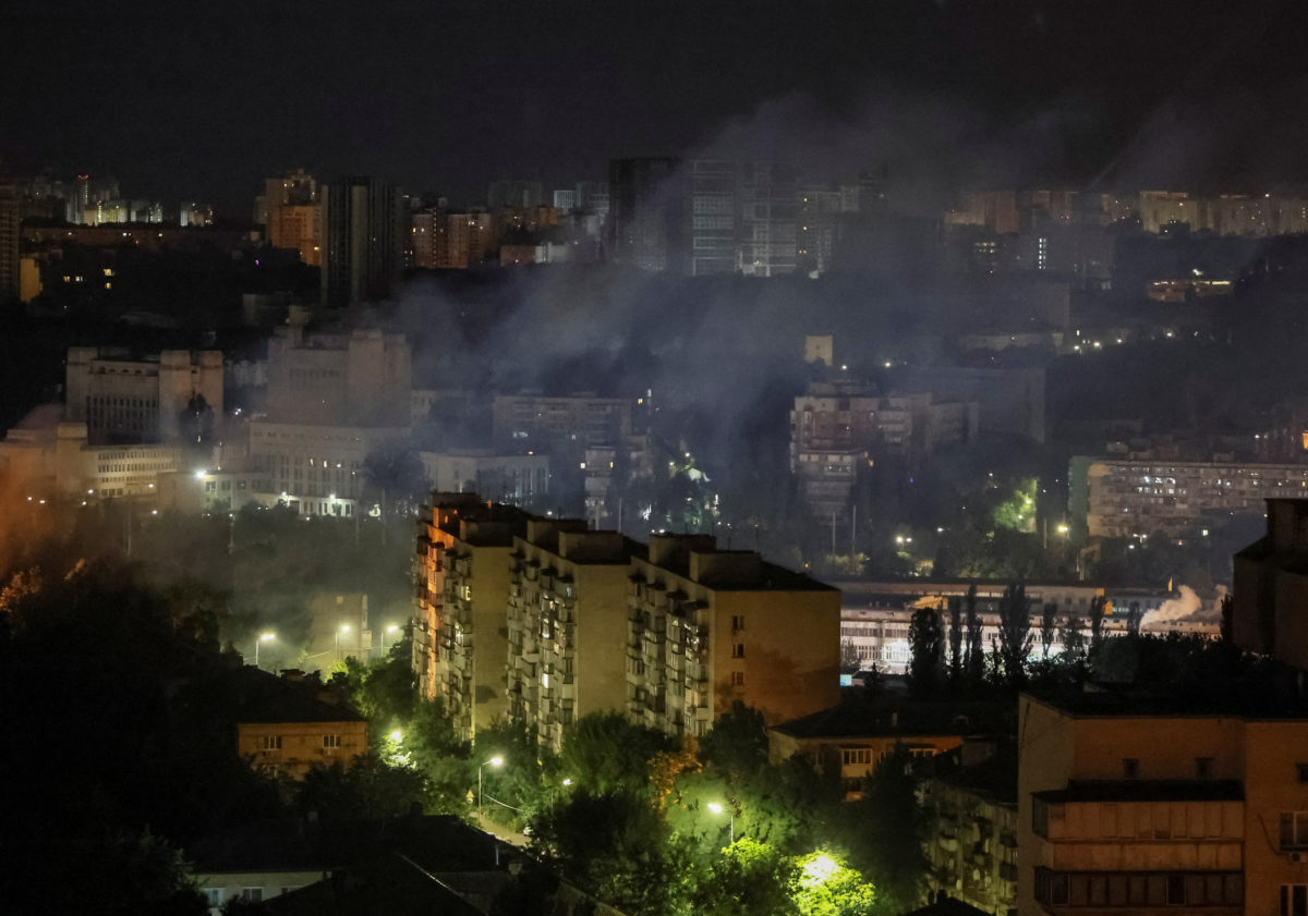 Ukraine repels large Russian missile and drone barrage over Kyiv | PBS News