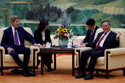 U.S. Special Presidential Envoy for Climate John Kerry visits Beijing