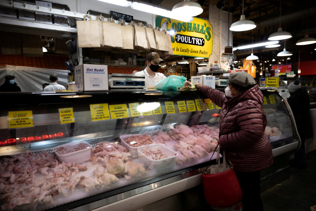 FILE PHOTO: Inflation hits consumer spending in Pennsylvania