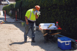 FILE PHOTO: Hot weather in Boston