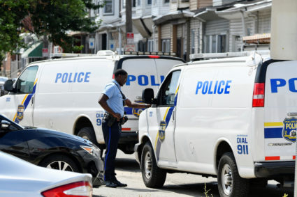 Day after a mass shooting in the Kingsessing section of southwest Philadelphia