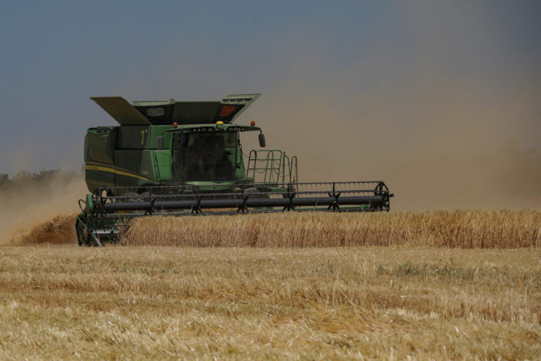Barley harvest in Odesa region amid Russia's attack on Ukraine
