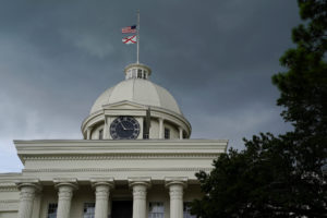 The late U.S. Congressman John Lewis Lies in State at the Alabama State Capitol in Montgomery