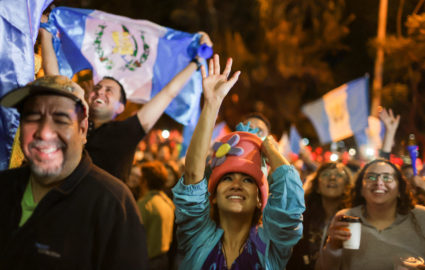 Presidential run-off election in Guatemala