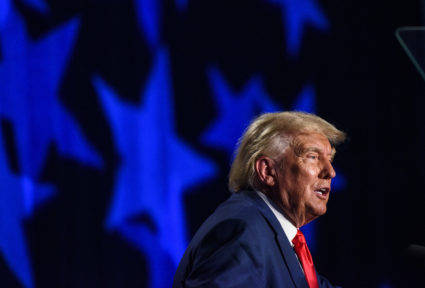 Former President Trump Speaks At The South Carolina GOP Silver Elephant Dinner In Columbia