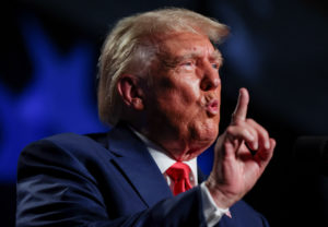 Trump speaks at Republican fundraiser in Columbia