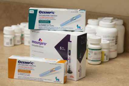 Ozempic is displayed in a pharmacy in Provo