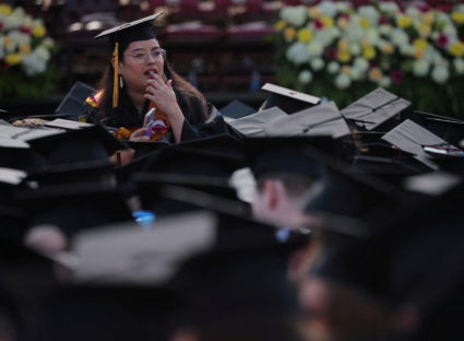 Boston College holds Commencement in Chestnut Hill