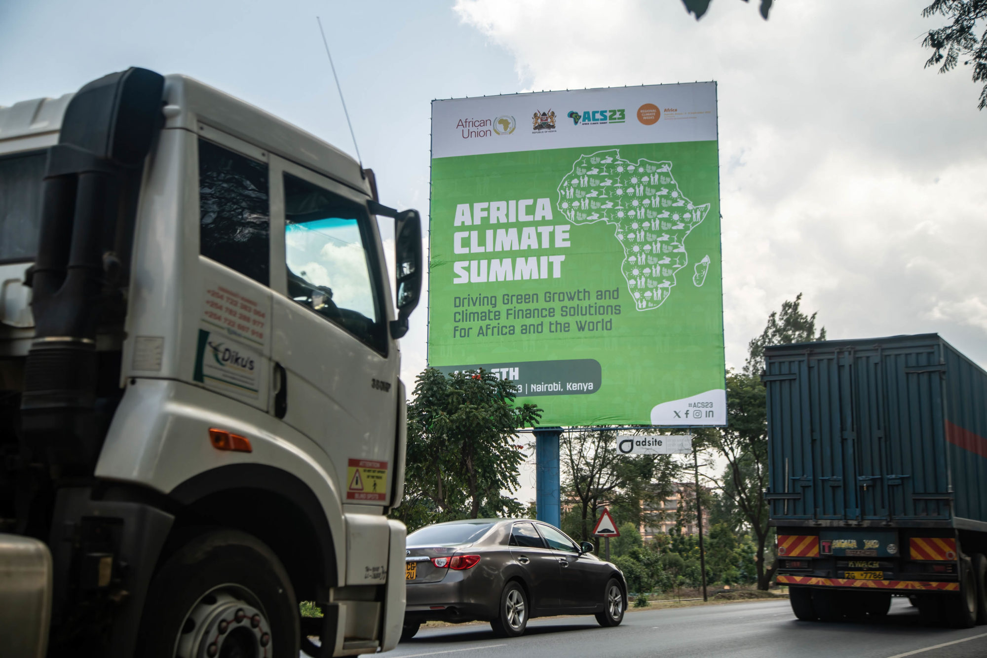 Africa Climate Summit is happening in Nairobi, Kenya - 30 Aug 2023