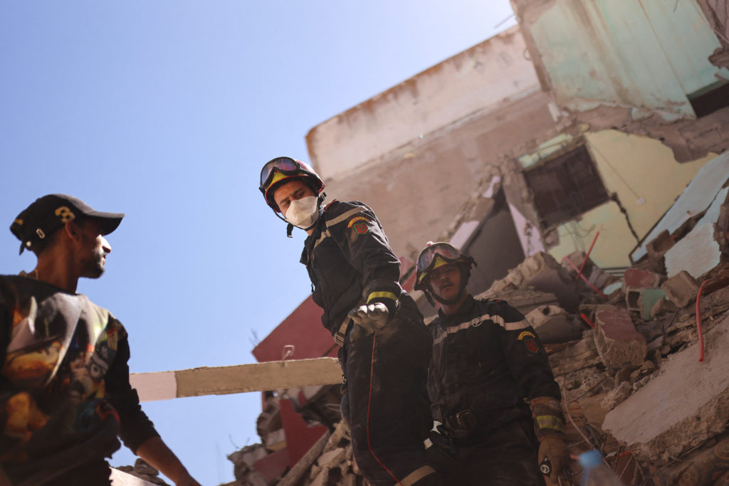 Aftermath of a deadly earthquake in Morocco