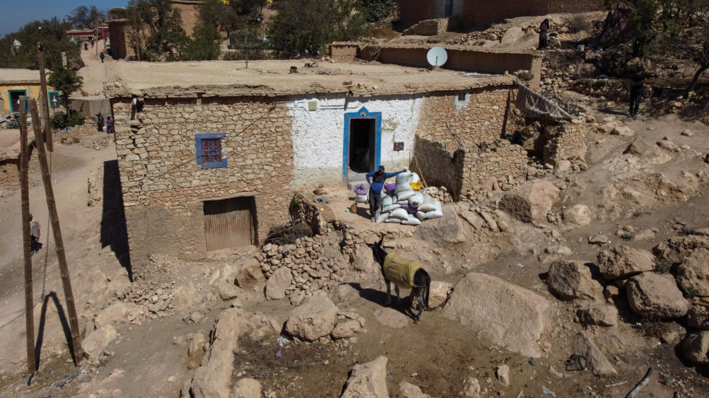 Aftermath of a deadly earthquake in Morocco