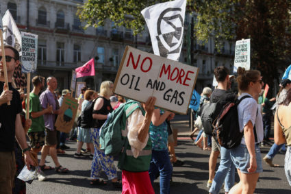 Fossil fuels under fire heading into UN summit and week of climate talks, protests