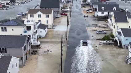 Weakened Ophelia poses flood risk in parts of Northeast as new storm brews in the Atlantic