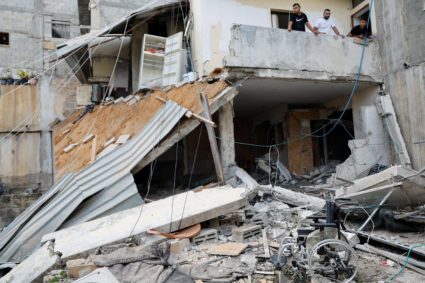 Aftermath of Israeli raid in West Bank