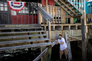 Aftermath of Hurricane Idalia in Cedar Key, Florida