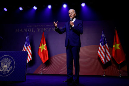 U.S. President Biden visits Vietnam