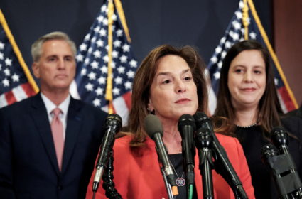 U.S. House Republicans gather for leadership elections at the U.S. Capitol in Washington