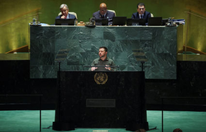 Zelenskyy addresses UN in push to expand support for Ukraine
