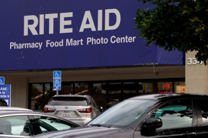 A Rite Aid store is shown in Los Angeles, California