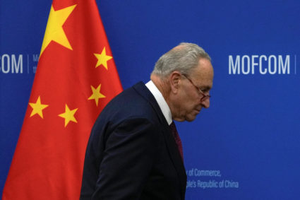 U.S. Senate Majority Leader Schumer meets Chinese President Xi, welcomes condemnation of Hamas attacks