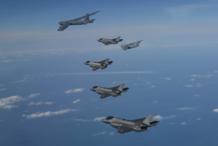 U.S., South Korea and Japan conduct aerial drill amid North Korean nuclear threats