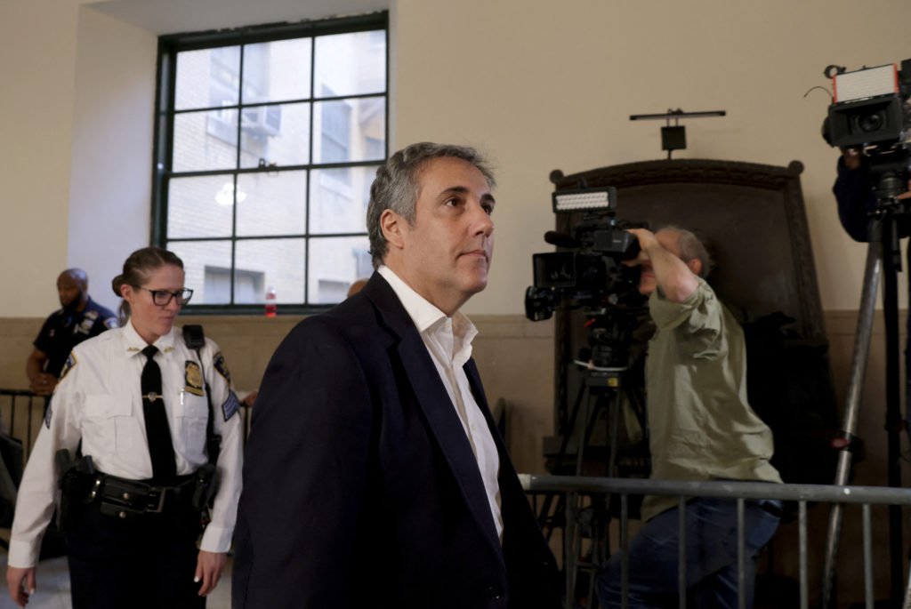 Former U.S. President Trump's civil fraud trial continues, in New York
