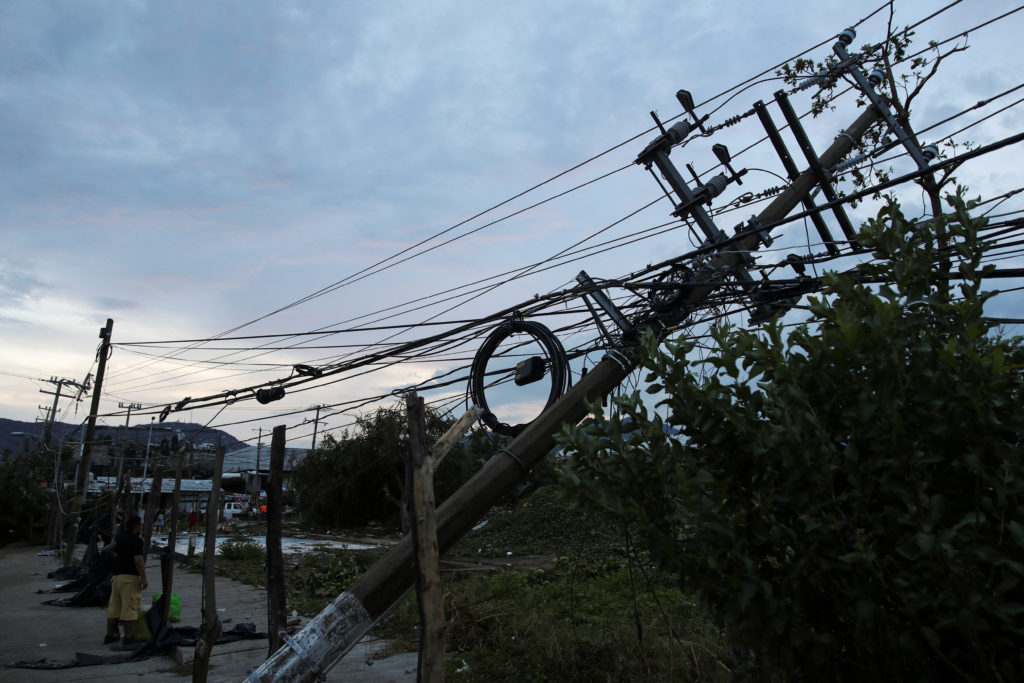 Aftermath of Hurricane Otis