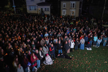 Vigil for victims of Lewiston mass shooting