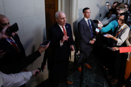 Republicans in the U.S. House of Representatives at the U.S. Capitol in Washington