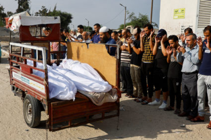 Israel intensifies bombing and ground operations, sending Gaza into internet blackout