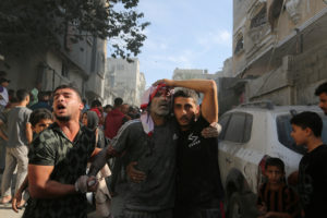 Israeli strike on a house in Rafah