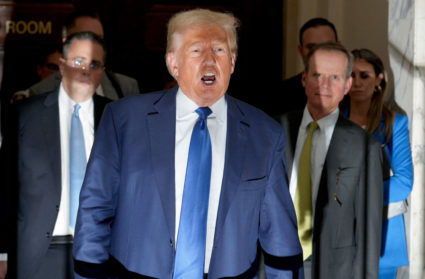 Former U.S. President Trump's civil fraud trial continues, in New York