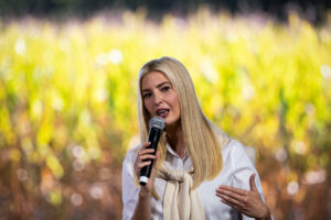White House Senior Adviser Ivanka Trump campaigns for U.S. President Donald Trump in North Carolina
