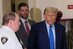 Former U.S. President Trump's civil fraud trial continues, in New York