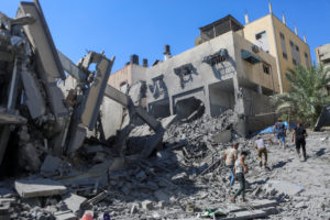 Israeli strikes on Gaza City