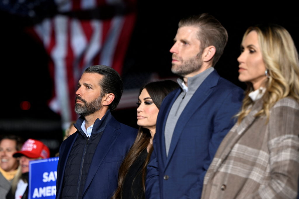 Pre-election rally held in support of Republican candidates in Dayton