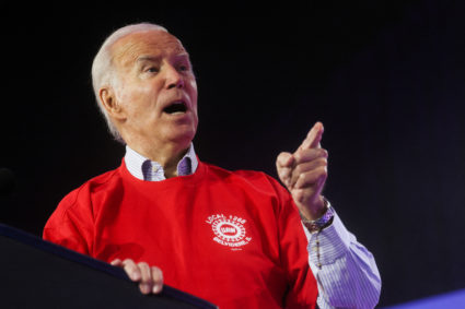 WATCH: Biden says workers need 'a fair shot' as he celebrates the UAW labor deal