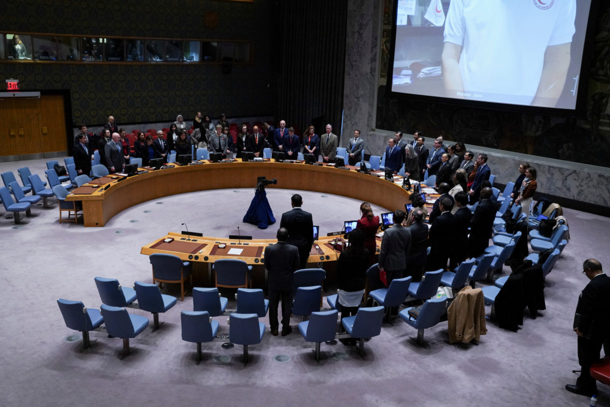 UN Security Council adopts resolution calling for urgent humanitarian ...