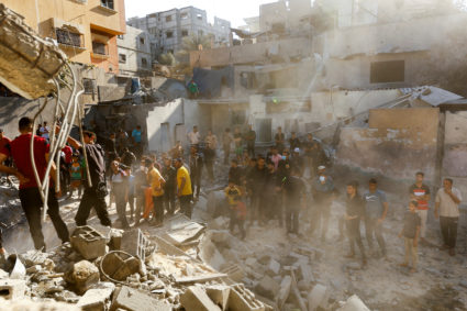 Israeli strikes kill dozens in Gaza's north and south as most civilians ...
