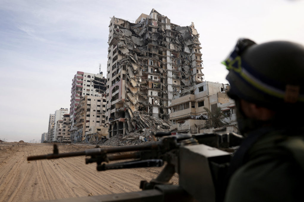 Ground operation of the Israeli army against Palestinian Islamist group Hamas in northern Gaza