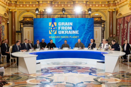 New shipping corridor allows Ukraine to again export grain ...